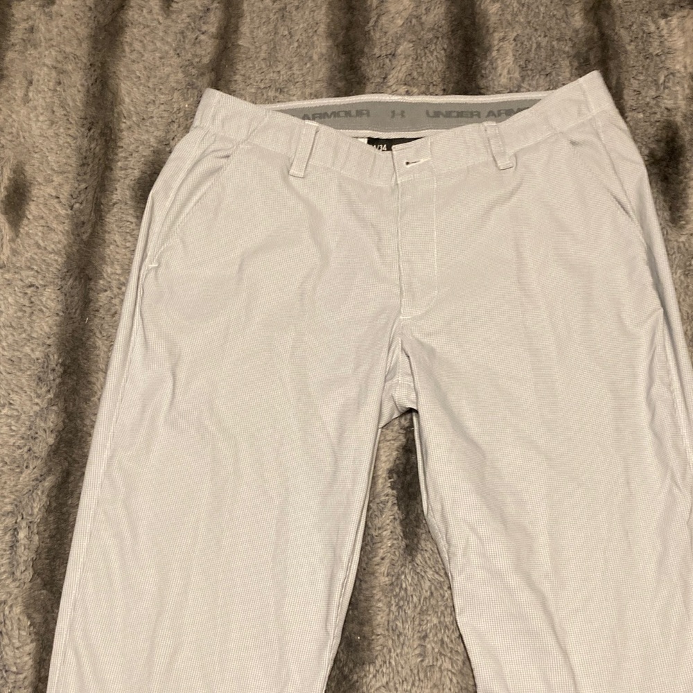 Under Armour Men's Light Gray Chinos